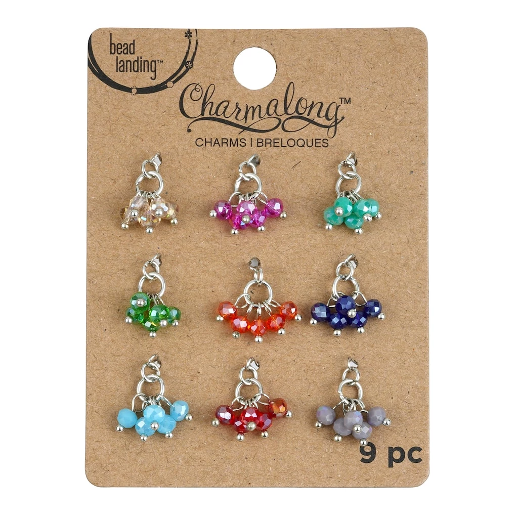 Cheapest ๐ 12 Packs: 9 ct. (108 total) Charmalong™ Faceted Bead Dangle Charms by Bead Landing™ ๐ 3 Cheapest ๐ 12 Packs: 9 ct. (108 total) Charmalong™ Faceted Bead Dangle Charms by Bead Landing™ ๐