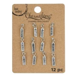 Promo 😍 Charmalong™ Inspirational Word Charms by Bead Landing™ 🎁