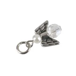 Wholesale 😀 Charmalong™ Rhodium Angel Charms by Bead Landing™ ⌛ -Deals Bead Landing Store 10630844 2