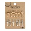 Discount 😍 12 Packs: 12 ct. (144 total) Charmalong™ Gold & Rhodium Key Charms by Bead Landing™ 🛒 -Deals Bead Landing Store 10630848 1 1