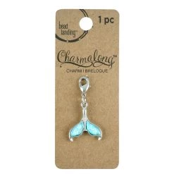 Best Pirce 🔥 Charmalong™ Rhodium Mermaid Charm by Bead Landing™ 🥰 -Deals Bead Landing Store 10630857 1