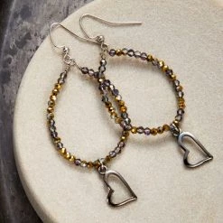 Flash Sale ⭐ Silver & Gold Translucent Faceted Glass Rondelle Beads, 3mm by Bead Landing™ 🌟 -Deals Bead Landing Store 10631112 11