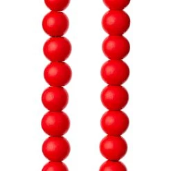 Brand new ✔️ Red Wood Round Beads by Bead Landing®, 10mm ✔️