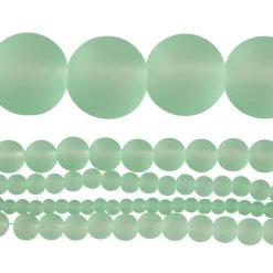 Deals 😀 Matte Glass Round Beads by Bead Landing® 🔔
