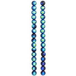 Buy 💯 Black Aurora Borealis Round Glass Beads, 10mm by Bead Landing™ ⌛ -Deals Bead Landing Store 10631456 30