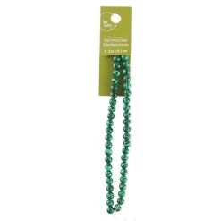 Hot Sale ⌛ 12 Packs: 2 ct. (24 total) Green Malachite Round Beads, 6mm by Bead Landing® ✔️ -Deals Bead Landing Store 10631483 1