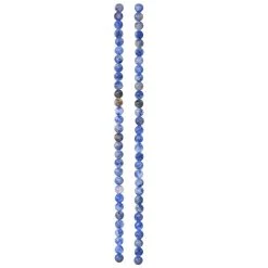 Discount ⌛ Blue Spotted Sodalite Stone Round Beads by Bead Landing®, 4mm 👍 -Deals Bead Landing Store 10631498 30