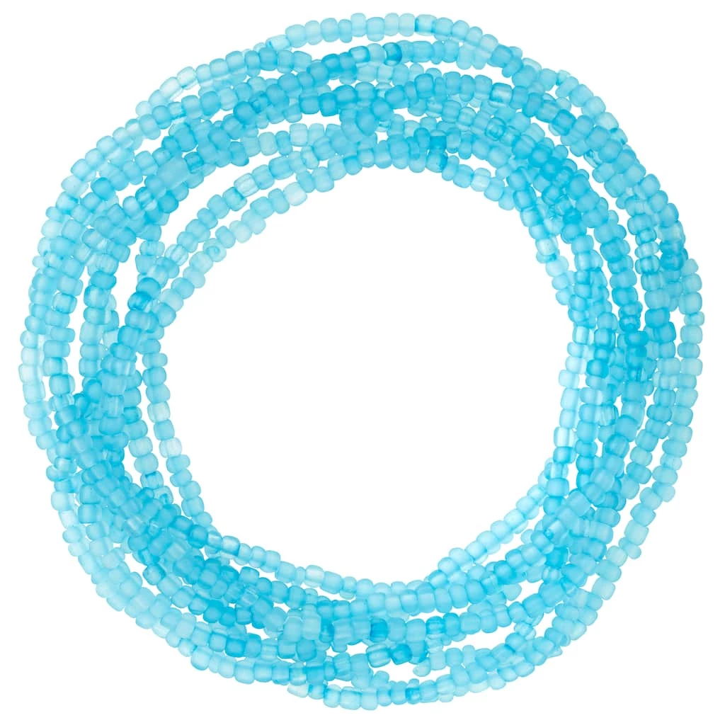 Cheapest 🎉 Aqua Glass Rondelle Seed Beads by Bead Landing™, 6/0 🥰 3 Cheapest 🎉 Aqua Glass Rondelle Seed Beads by Bead Landing™, 6/0 🥰