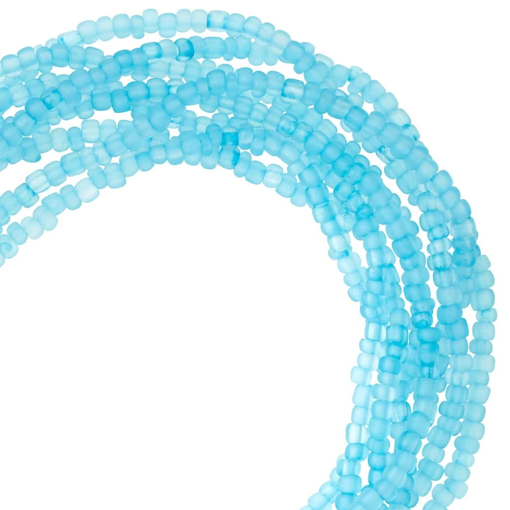 Cheapest 🎉 Aqua Glass Rondelle Seed Beads by Bead Landing™, 6/0 🥰 5 Cheapest 🎉 Aqua Glass Rondelle Seed Beads by Bead Landing™, 6/0 🥰 - Image 3