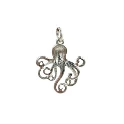 Wholesale 👏 Charmalong™ Silver Plated Octopus Charm by Bead Landing™ 🛒 -Deals Bead Landing Store 10633161 7