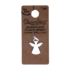 Cheapest ✔️ Charmalong™ Silver Plated Angel Charm by Bead Landing™ 😀 -Deals Bead Landing Store 10633170 1