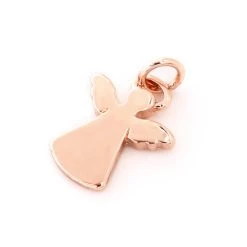 Budget 🥰 Charmalong™ Rose Gold Plated Angel Charm by Bead Landing™ 🎁 -Deals Bead Landing Store 10633173 7