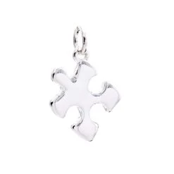 Discount 🛒 Charmalong™ Silver Plated Puzzle Charm by Bead Landing™ ✔️ -Deals Bead Landing Store 10633176 7