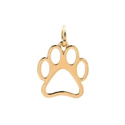 New 🌟 12 Pack: Charmalong™ 14K Gold-Plated Paw Charm by Bead Landing™ 🔥 -Deals Bead Landing Store 10633181 5 1