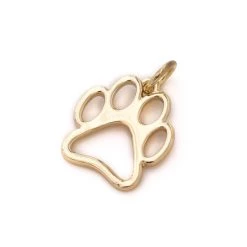New 🌟 12 Pack: Charmalong™ 14K Gold-Plated Paw Charm by Bead Landing™ 🔥 -Deals Bead Landing Store 10633181 6 1