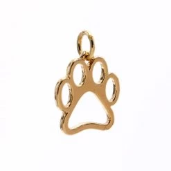 Outlet 🥰 Charmalong™ 14K Gold Plated Paw Charm by Bead Landing™ 🧨 -Deals Bead Landing Store 10633181 8