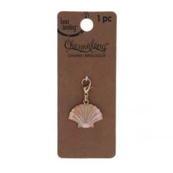 Coupon ✔️ 12 Pack: Charmalong™ White Gold Shell Charm by Bead Landing™ 🥰 -Deals Bead Landing Store 10633182 1 1
