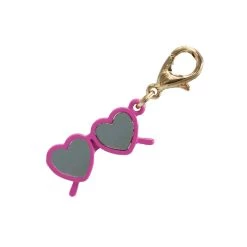 Wholesale 🤩 12 Pack: Charmalong™ Pink Heart-Shaped 👓 Sunglasses Charm by Bead Landing™ ✔️ -Deals Bead Landing Store 10633183 3 1
