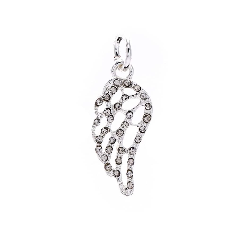Flash Sale β 12 Pack: Charmalong™ Silver-Plated Pavé Wing by Bead Landing™ π 6 Flash Sale β 12 Pack: Charmalong™ Silver-Plated Pavé Wing by Bead Landing™ π - Image 4