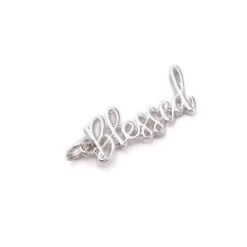 New ✔️ 12 Pack: Charmalong™ Silver Blessed Charm by Bead Landing™ 🌟 -Deals Bead Landing Store 10633199 8 1