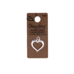 Deals ๐ Charmalong™ Silver Plated Open Heart Charm by Bead Landing™ โ 11 Deals ๐ Charmalong™ Silver Plated Open Heart Charm by Bead Landing™ โ -Deals Bead Landing Store 10633224 1