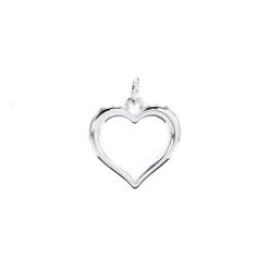 Deals 😉 Charmalong™ Silver Plated Open Heart Charm by Bead Landing™ ⌛
