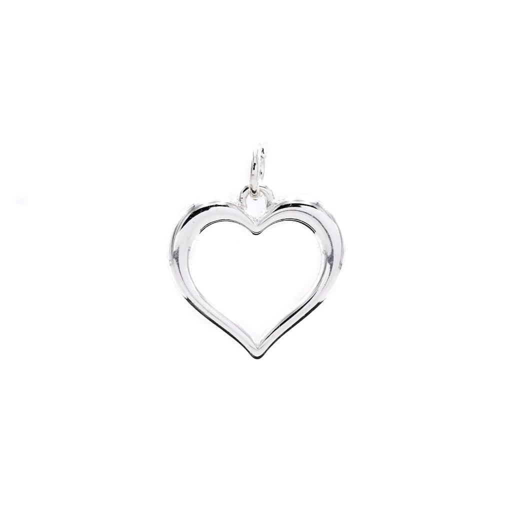 Deals ๐ Charmalong™ Silver Plated Open Heart Charm by Bead Landing™ โ 3 Deals ๐ Charmalong™ Silver Plated Open Heart Charm by Bead Landing™ โ