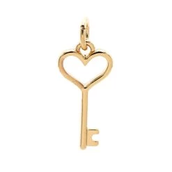 Top 10 🤩 Charmalong™ 14K Gold Plated Heart Key Charm by Bead Landing™ 🌟