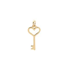 Buy 🎉 12 Pack: Charmalong™ Gold Heart Key Charm by Bead Landing™ ✨ -Deals Bead Landing Store 10633226 6