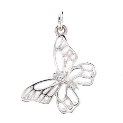 Deals 🥰 Charmalong™ Silver Plated Butterfly Charm by Bead Landing™ 🥰