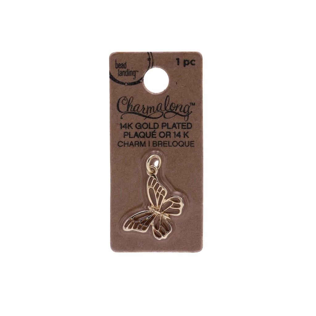 Deals 👏 Charmalong™ 14K Gold Plated Butterfly Charm by Bead Landing™ ✨ 7 Deals 👏 Charmalong™ 14K Gold Plated Butterfly Charm by Bead Landing™ ✨ - Image 5