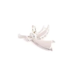 New 🧨 12 Pack: Charmalong™ Silver Angel Charm by Bead Landing™ 🧨 -Deals Bead Landing Store 10633232 8 1