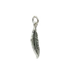 Wholesale ⭐ 12 Pack: Charmalong™ Antique Silver Feather Charm by Bead Landing™ 🧨 -Deals Bead Landing Store 10633234 6 1