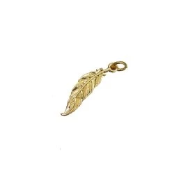 New 🎉 Charmalong™ 14K Gold Plated Feather Charm by Bead Landing™ 🎁 -Deals Bead Landing Store 10633235 3