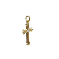 Top 10 🎁 12 Pack: Charmalong™ Gold Crystal Cross Charm by Bead Landing™ 🌟 -Deals Bead Landing Store 10633240 4 1