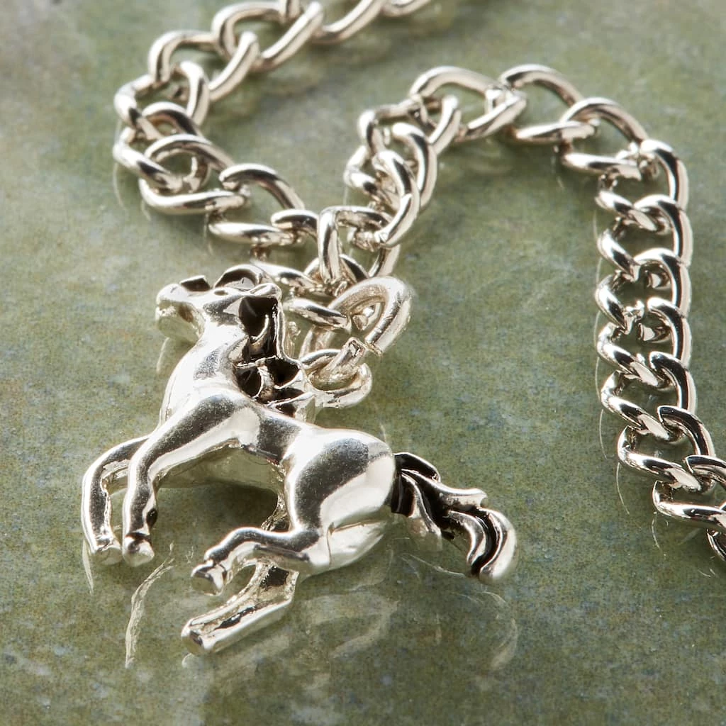 Hot Sale โจ Charmalong™ Antique Silver Plated Horse Charm by Bead Landing™ ๐งจ 4 Hot Sale โจ Charmalong™ Antique Silver Plated Horse Charm by Bead Landing™ ๐งจ - Image 2