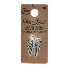 Budget ❤️ 12 Pack: Charmalong™ Antique Silver Wings Charm by Bead Landing™ 👏 -Deals Bead Landing Store 10633245 1