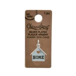 Coupon ⭐ 12 Pack: Charmalong™ Antique Silver Home Charm by Bead Landing™ 🛒 -Deals Bead Landing Store 10633246 1