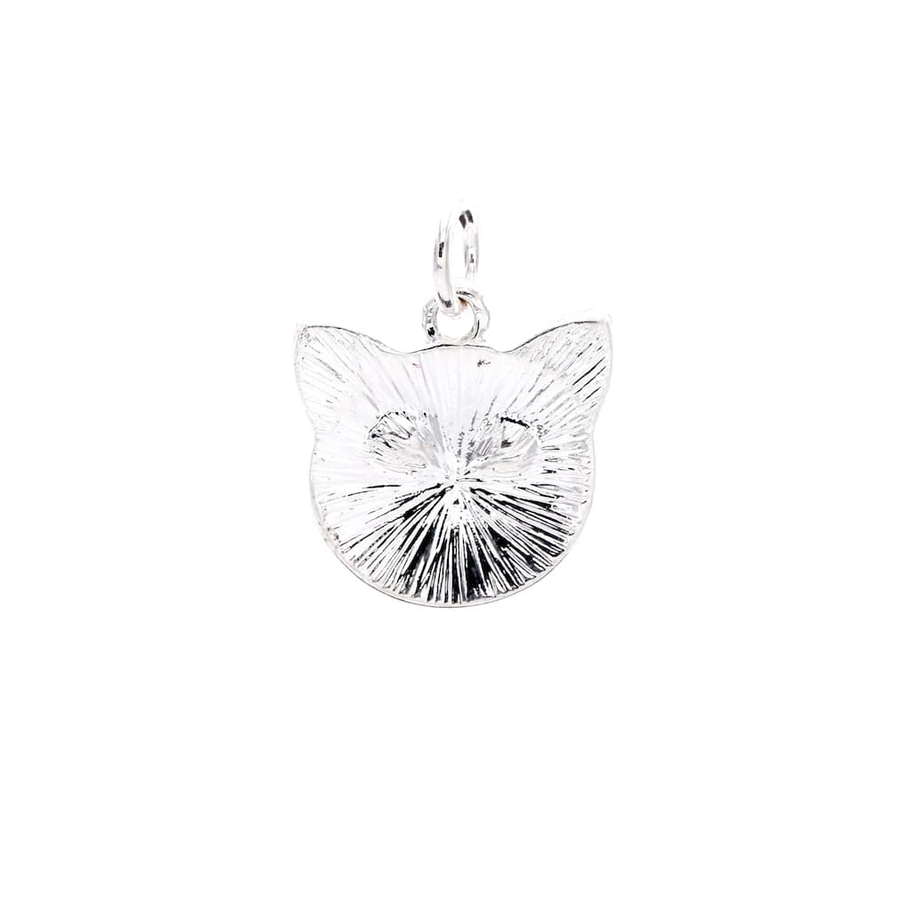 Discount 🛒 12 Pack: Charmalong™ Silver & Glass Cat Charm by Bead Landing™ 😉 5 Discount 🛒 12 Pack: Charmalong™ Silver & Glass Cat Charm by Bead Landing™ 😉 - Image 3
