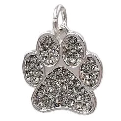 Coupon 🔥 12 Pack: Charmalong™ Silver Plated & Stone Paved Paw Charm by Bead Landing™ 😀 -Deals Bead Landing Store 10633252 11 1
