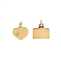 Cheap 🔔 Charmalong™ 14K Gold Plated Heart & Camera Charms by Bead Landing™ 🔥 -Deals Bead Landing Store 10633259 3