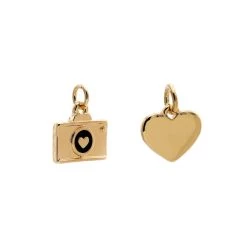 Cheap 🔔 Charmalong™ 14K Gold Plated Heart & Camera Charms by Bead Landing™ 🔥 -Deals Bead Landing Store 10633259 6