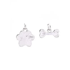 Best Pirce ⌛ Charmalong™ Silver Plated Bone & Paw Charms by Bead Landing™ ✔️ -Deals Bead Landing Store 10633262 5