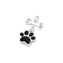 Best Pirce ⌛ Charmalong™ Silver Plated Bone & Paw Charms by Bead Landing™ ✔️ -Deals Bead Landing Store 10633262 9