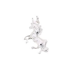 New 😀 Charmalong™ Pink & Silver Plated Unicorn Charm by Bead Landing™ ⭐ -Deals Bead Landing Store 10633264 5