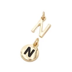 New ⌛ Charmalong™ 14K Gold Plated Letter Charms by Bead Landing™ 👏 -Deals Bead Landing Store 10633278 10