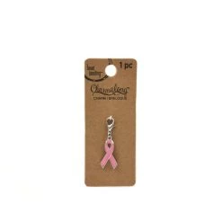 Budget 💯 12 Pack: Charmalong™ Pink & Rhodium Ribbon Charm by Bead Landing™ 😉 -Deals Bead Landing Store 10633290 1