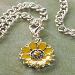 Cheap 🤩 Charmalong™ Yellow & Rhodium Sunflower Charm by Bead Landing™ ❤️ -Deals Bead Landing Store 10633291 20