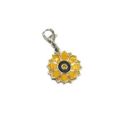 Cheap 🤩 Charmalong™ Yellow & Rhodium Sunflower Charm by Bead Landing™ ❤️ -Deals Bead Landing Store 10633291 7