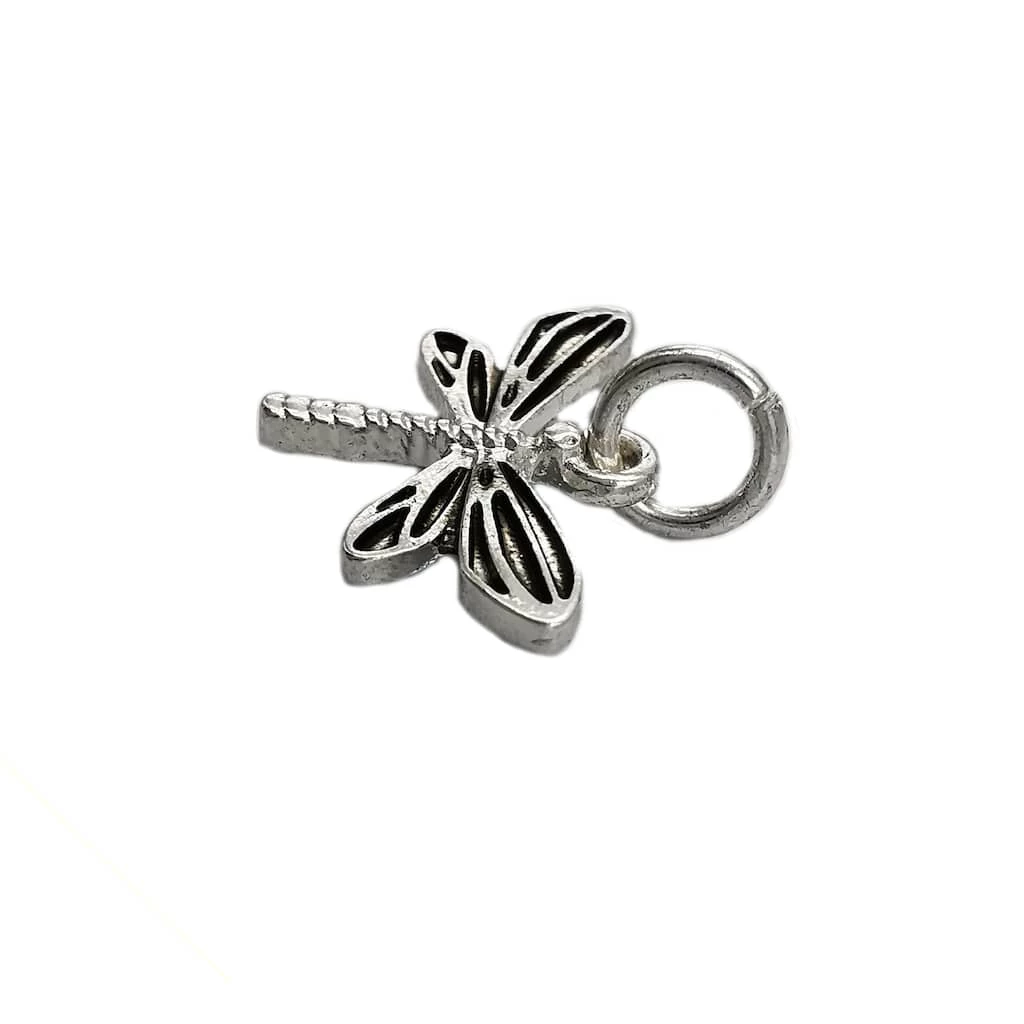 Deals ๐ Charmalong™ Silver Plated Dragonfly Charm by Bead Landing™ โ๏ธ 5 Deals ๐ Charmalong™ Silver Plated Dragonfly Charm by Bead Landing™ โ๏ธ - Image 3
